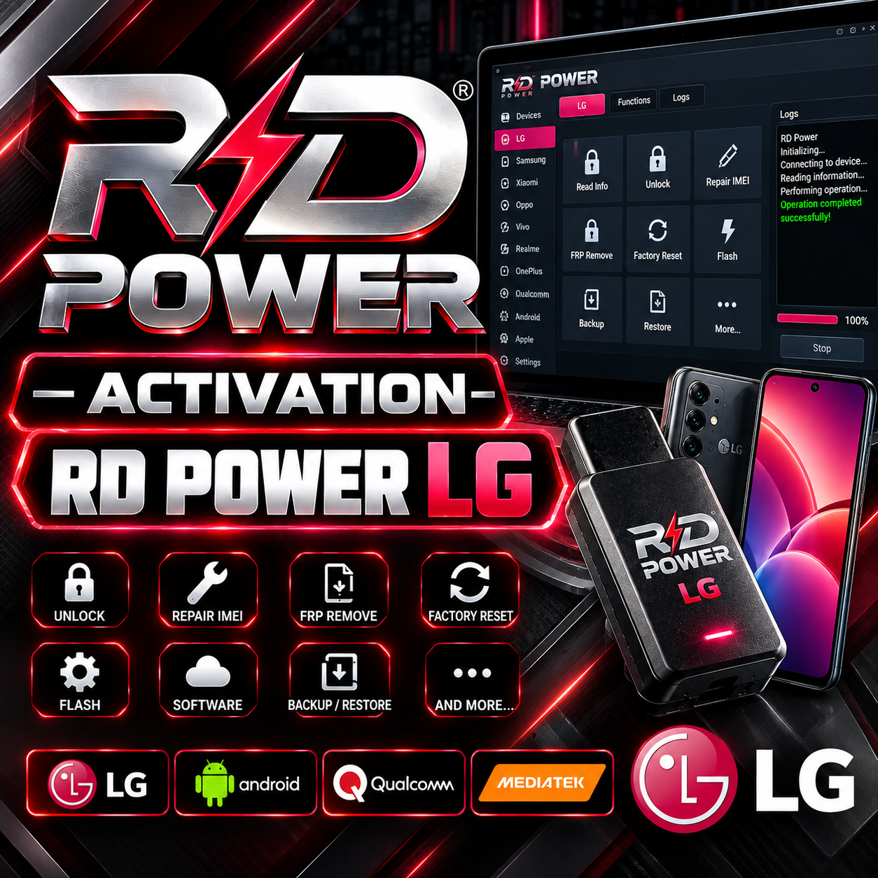 RD POWER - ACTIVATION LG 