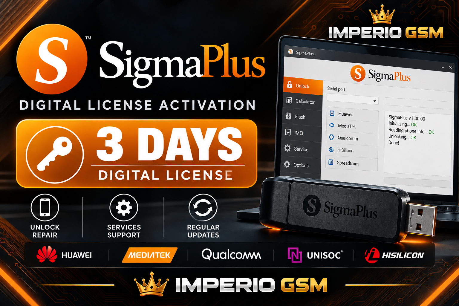 Sigma Plus Digital License Activation (3 Days)