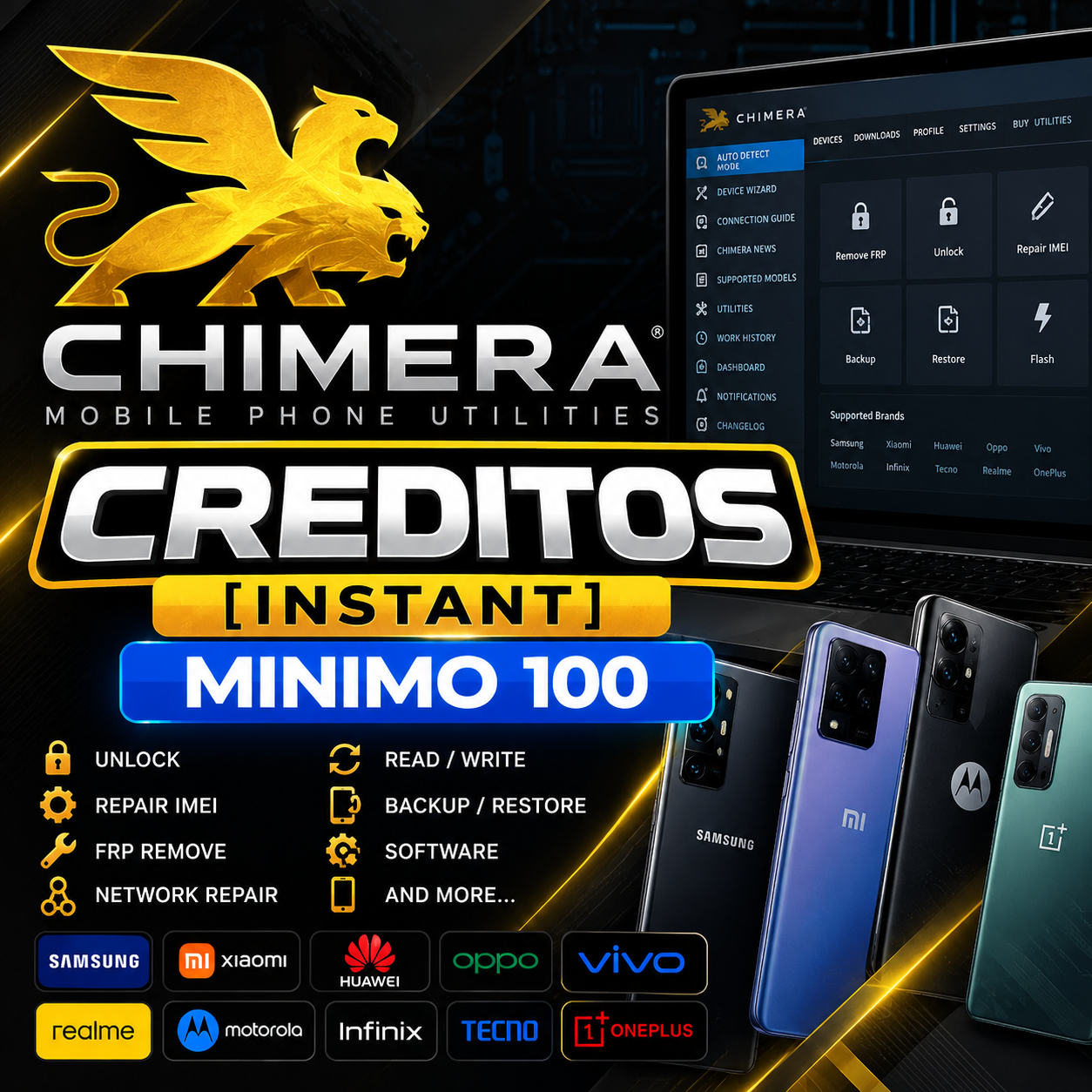 Chimera Creditos [instant] Minimo 100 