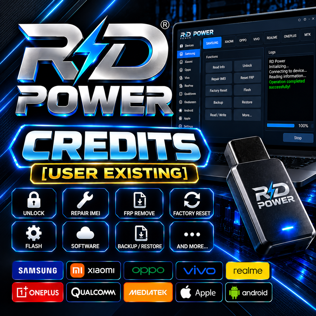 RD POWER Credtis [User Existing]