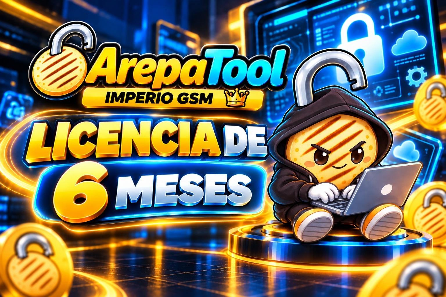 ArepaTool MultiTool Moto FRP-UBL-PayJoy (No Need Credits), Fix Yape, Bypass, KG Lock , DNS Unlimited And More (6 month) ✅(Auto Api Instant)