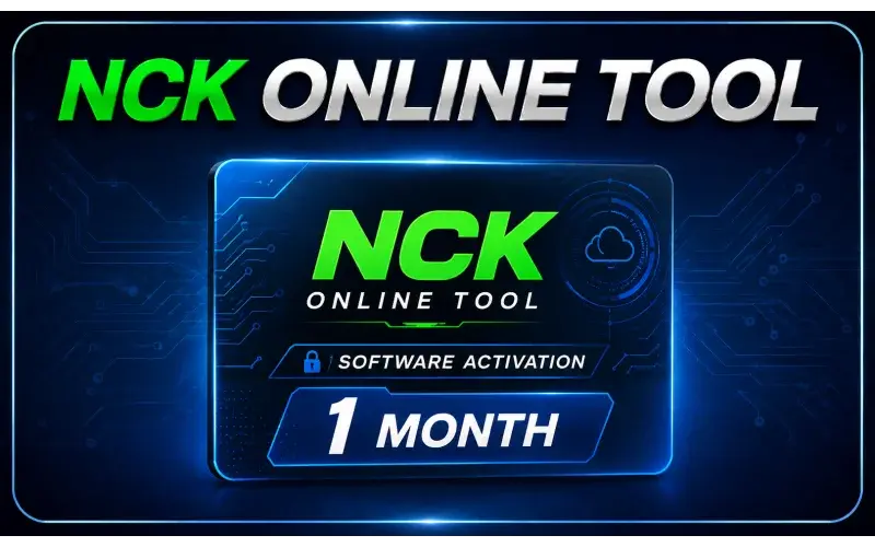 NCK Online Tool – 1 Month Activation