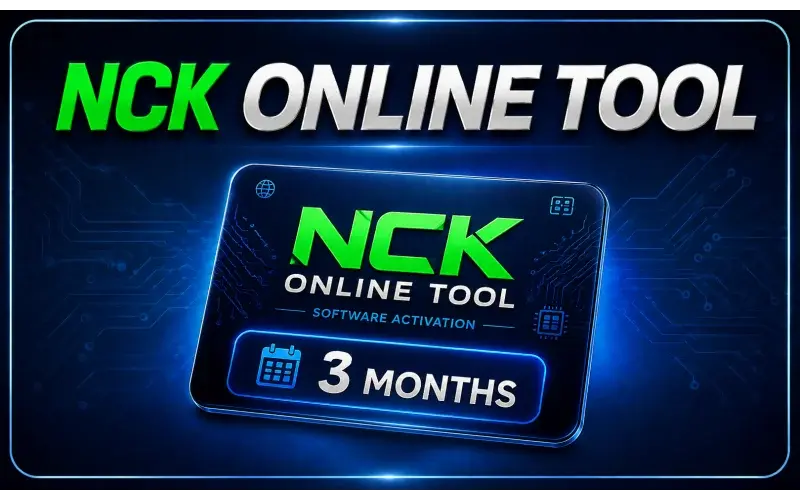NCK Online Tool – 3 Month Activation