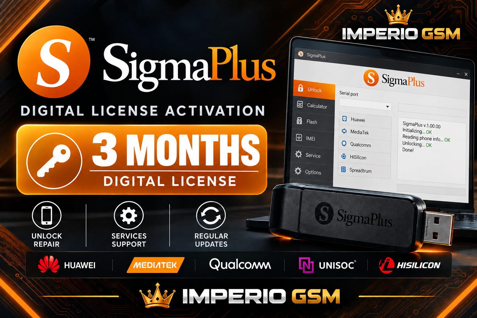 Sigma Plus Digital License Activation (3 Months)