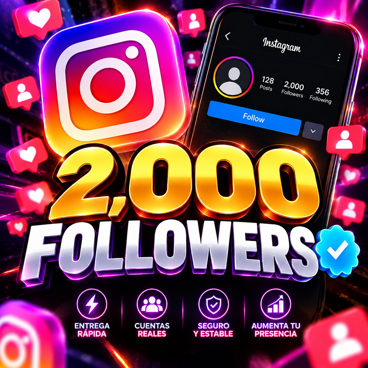 instagram 2000 |  Followers  ☑️