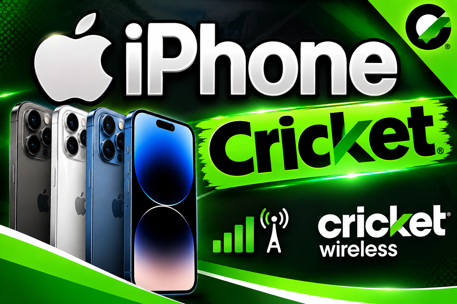 ⭐️ USA Cricket - Unlock All iPhone Models & Generic Models [+180 Days Active] ✅ [Not Elegible = Refund] (1- 24 Hrs)⚡