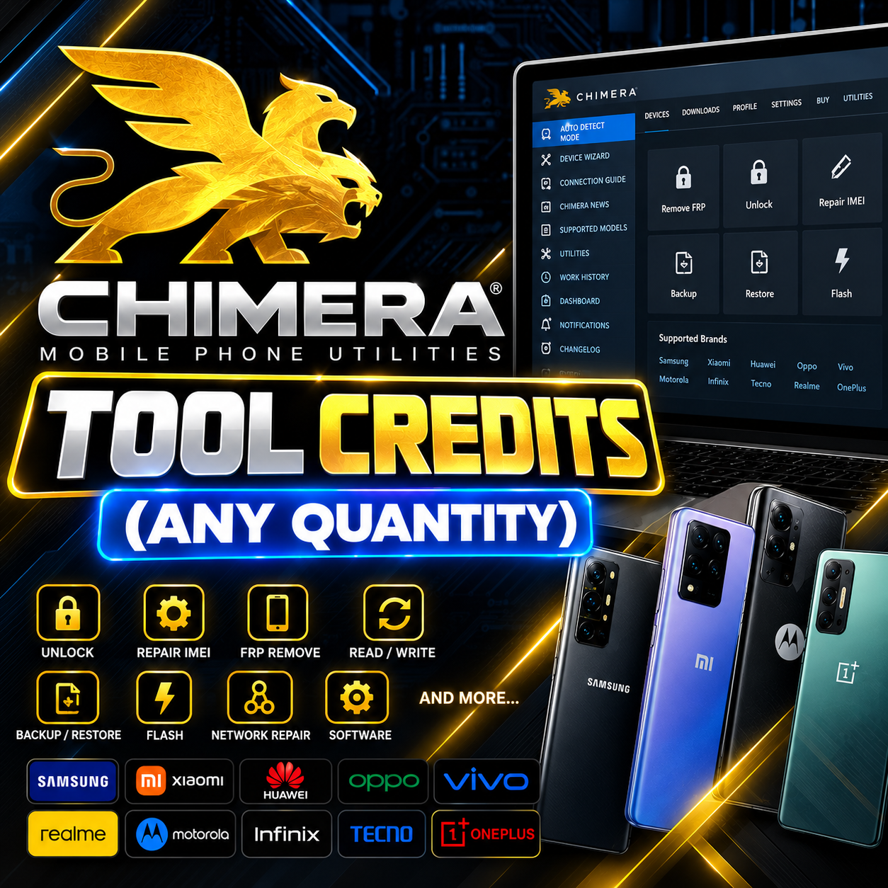 Chimera Tool Credits (Any Quantity)