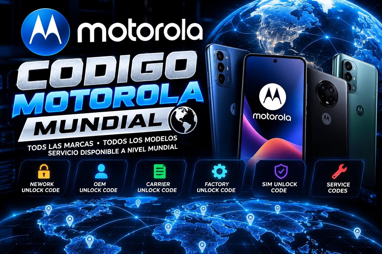 CODIGO MOTOROLA MUNDIAL