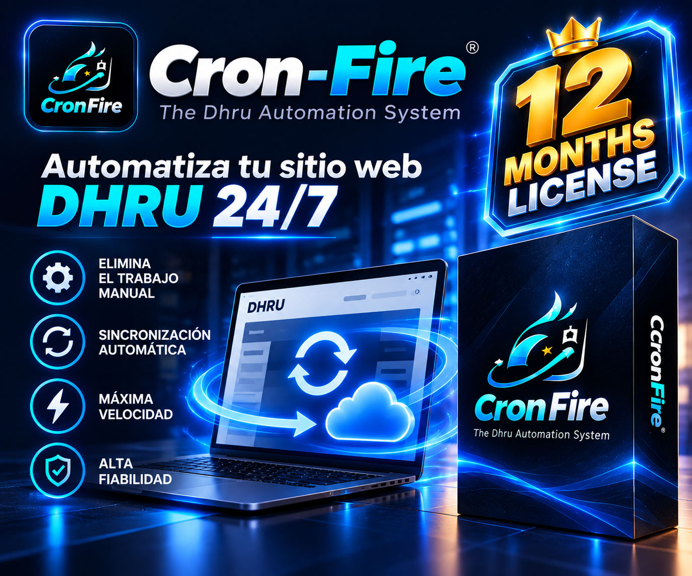 Cron-Fire (12 Months License)