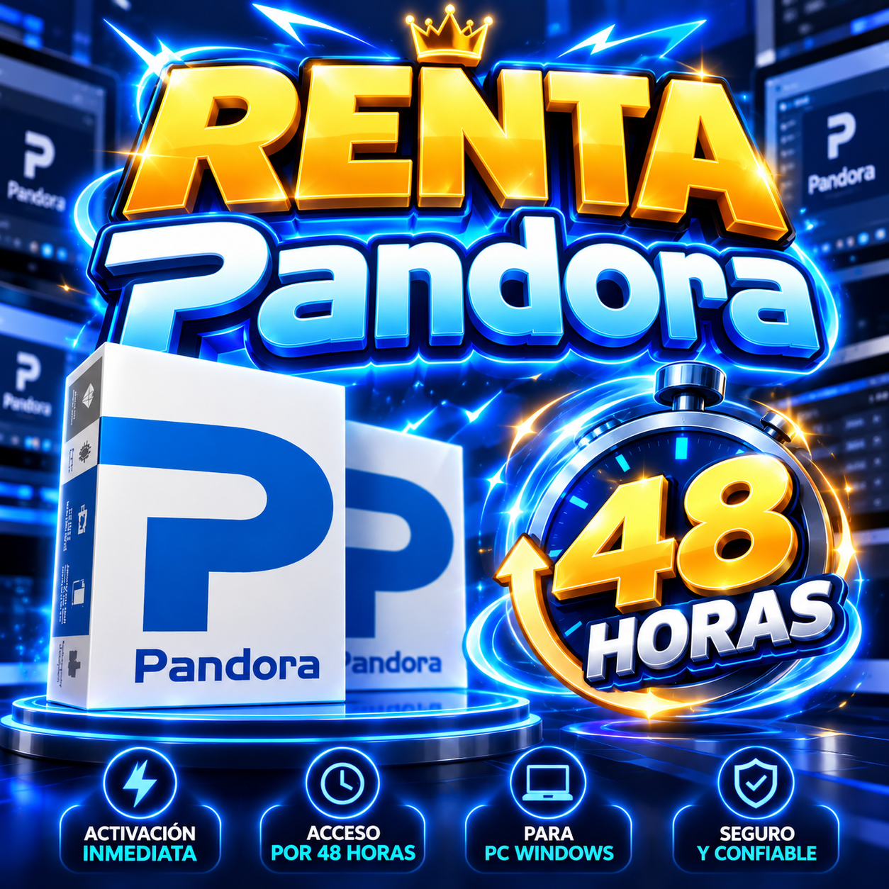 Pandora Tool Rents 48 Hour