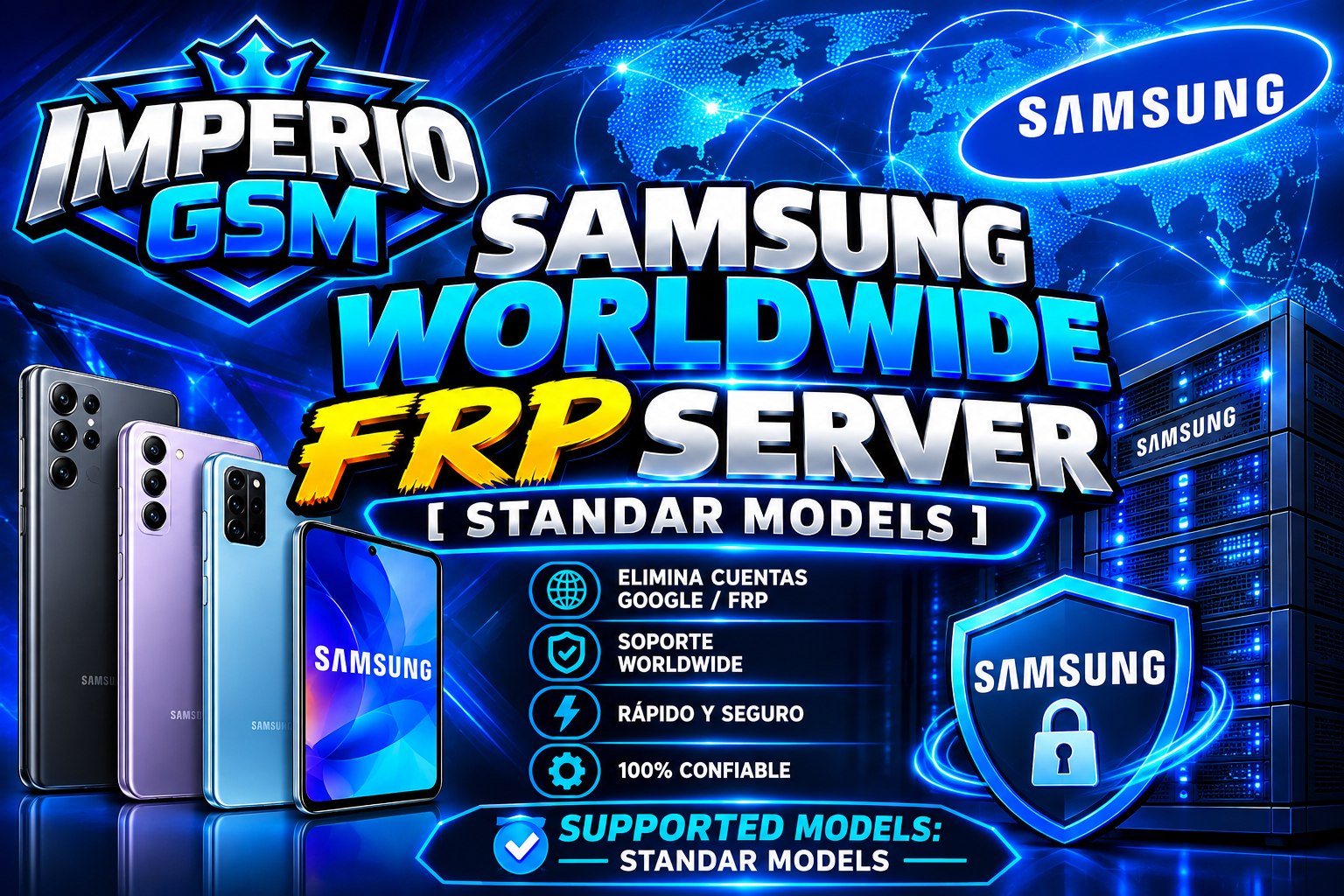 Samsung Worldwide FRP SERVER [STANDAR MODELS]