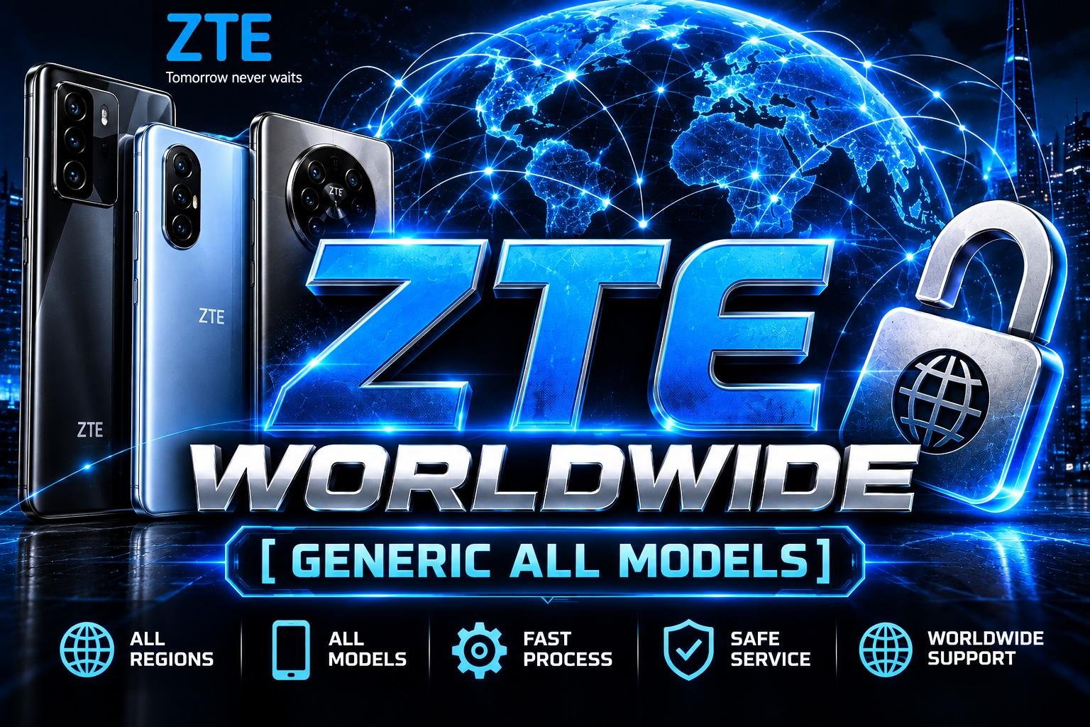 ZTE Worldwide [Generic All models] [Only NCK]