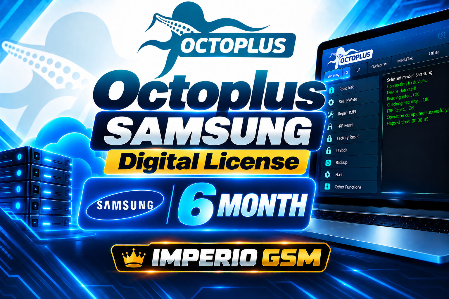 Octoplus Samsung Digital 6 Month License