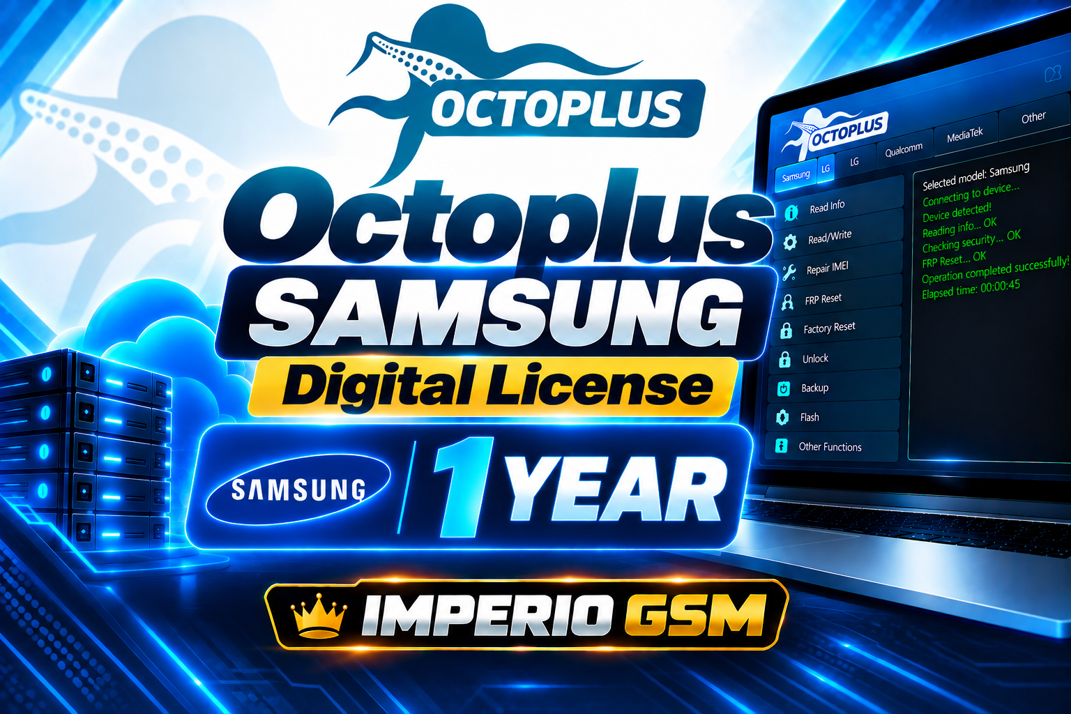 Octoplus Samsung Digital 1 Year License