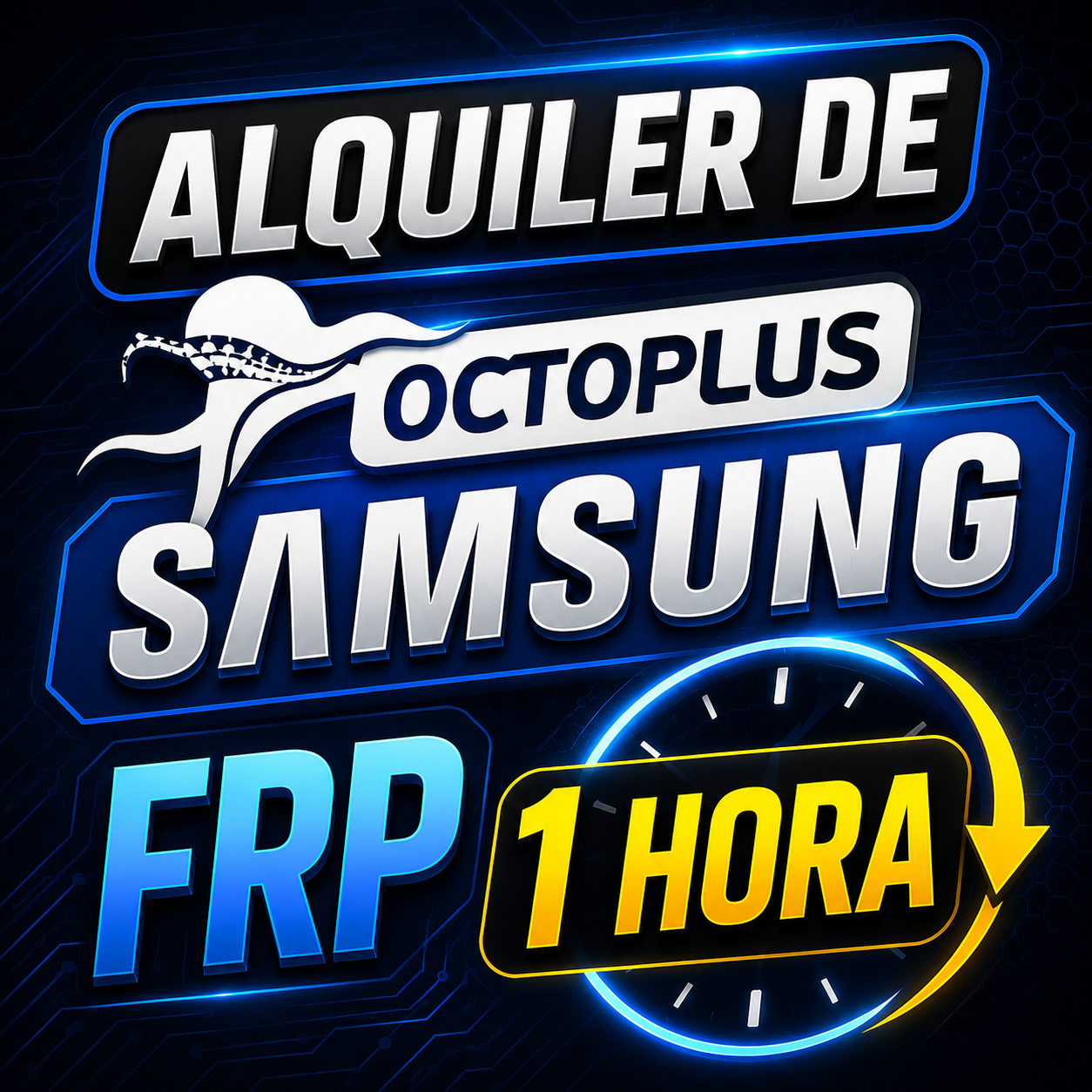 ALQUILER OCTOPLUS 1 HORA