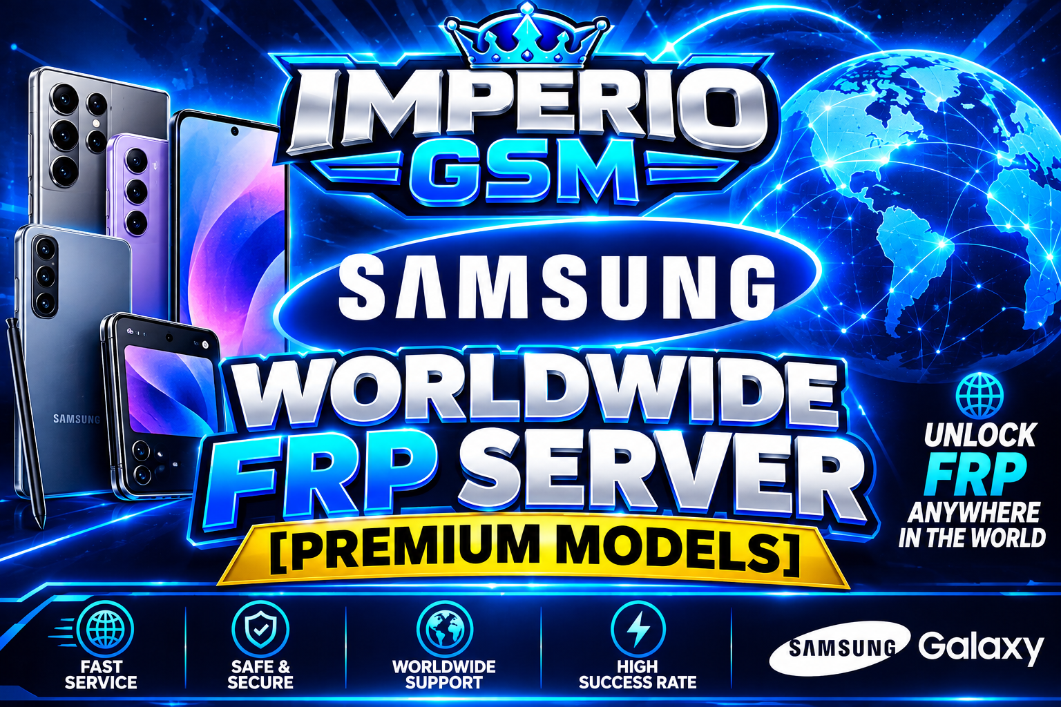 Samsung Worldwide FRP SERVER [PREMIUM MODELS]