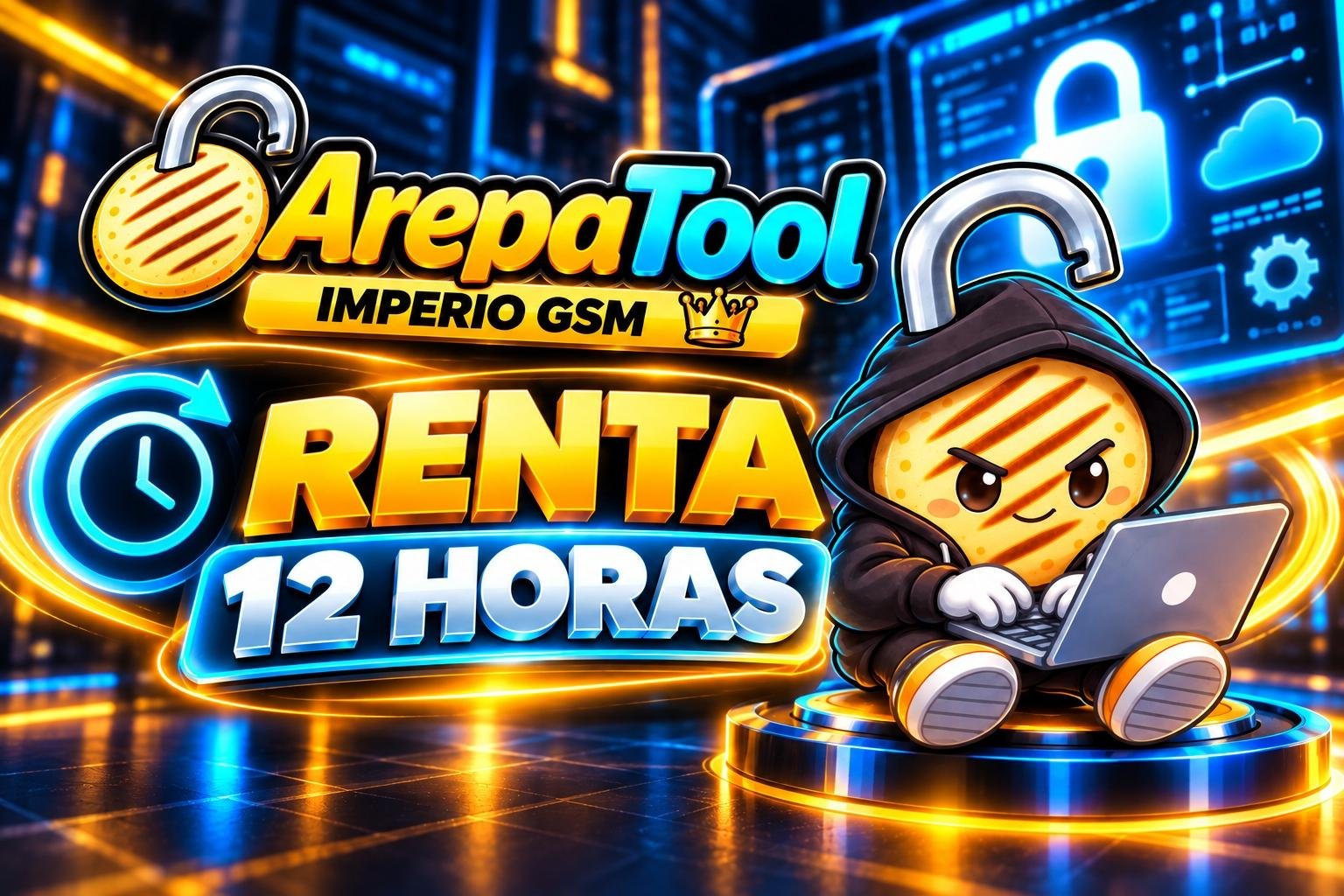 ArepaTool Rent 12H ✅
