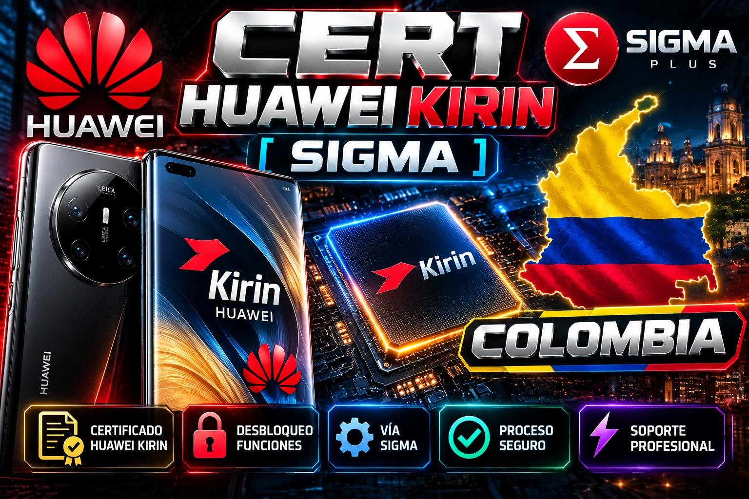 CERT HUAWEI KIRIN [SIGMA] COLOMBIA