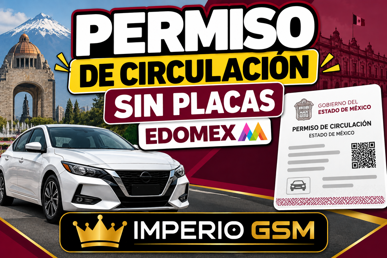 PERMISO PARA CIRCULAR SIN PLACAS #2 LEER EJEMPLO ANTES DE PROCESAR PERMISO DE GUERRERO