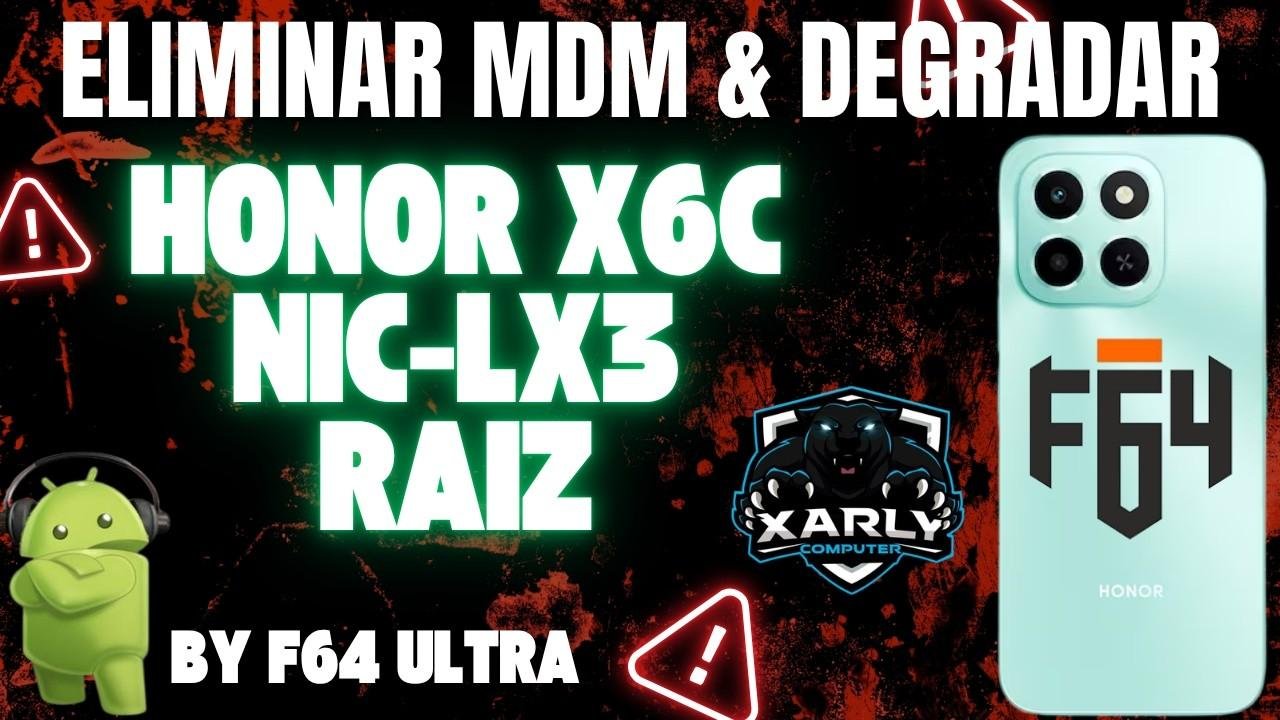HONOR DUMP DOWNGRADE X6C NIC-LX3 YMTC 128GB BY F64 DOWNGRADE